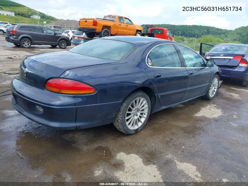2001 Chrysler Lhs VIN: 2C3HC56G31H651734 Lot: 42546037