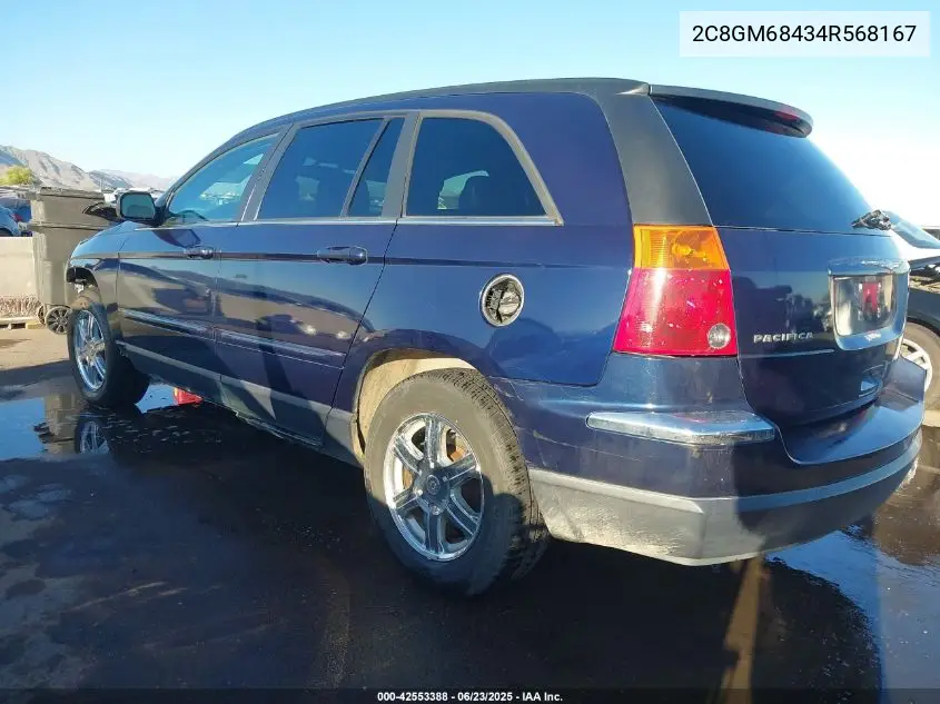 2004 Chrysler Pacifica VIN: 2C8GM68434R568167 Lot: 42553388