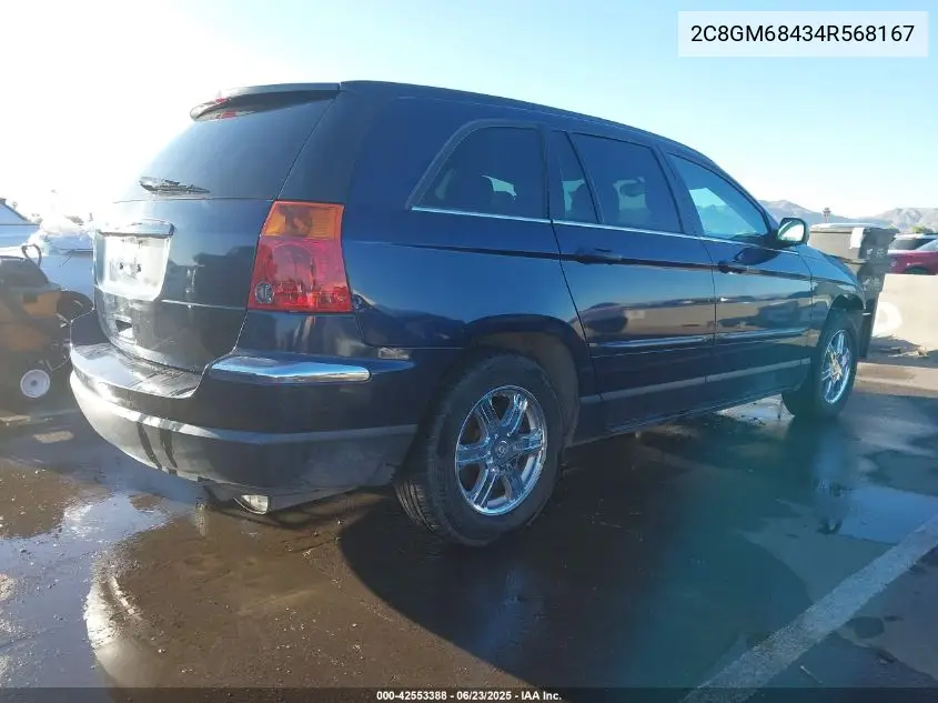 2004 Chrysler Pacifica VIN: 2C8GM68434R568167 Lot: 42553388