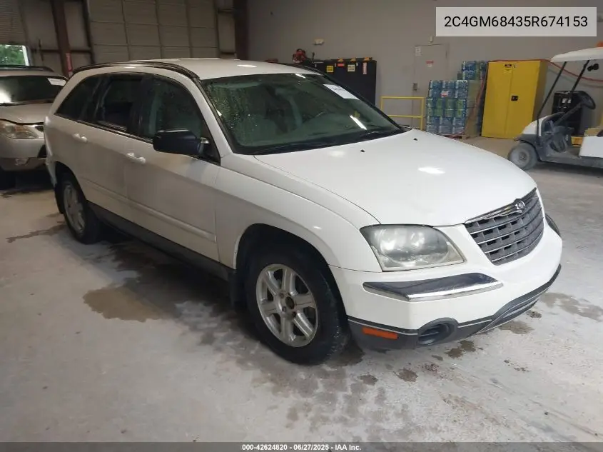 2005 Chrysler Pacifica Touring VIN: 2C4GM68435R674153 Lot: 42624820