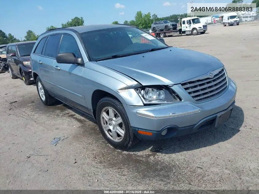2006 Chrysler Pacifica Touring VIN: 2A4GM68406R888383 Lot: 42593565