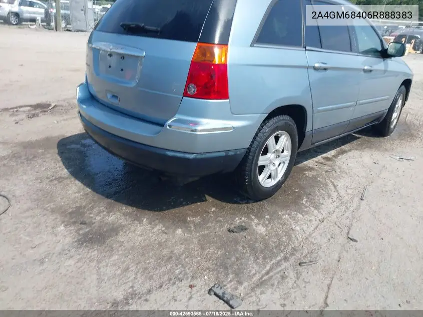 2006 Chrysler Pacifica Touring VIN: 2A4GM68406R888383 Lot: 42593565