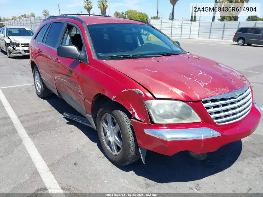 2006 Chrysler Pacifica Touring VIN: 2A4GM68436R614904 Lot: 42825741