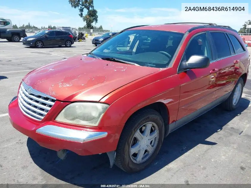 2006 Chrysler Pacifica Touring VIN: 2A4GM68436R614904 Lot: 42825741
