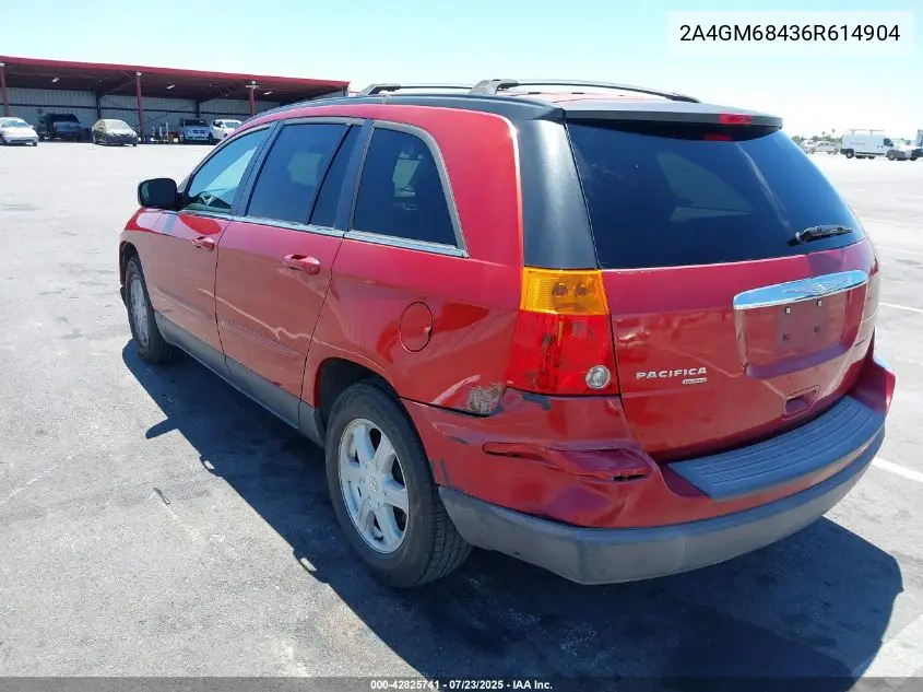 2006 Chrysler Pacifica Touring VIN: 2A4GM68436R614904 Lot: 42825741