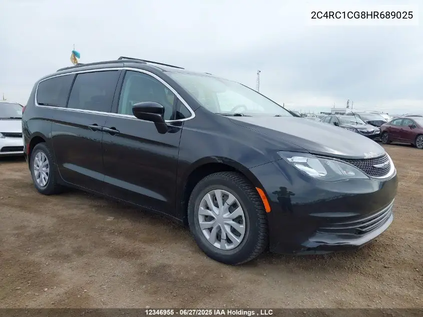 2017 Chrysler Pacifica Lx VIN: 2C4RC1CG8HR689025 Lot: 12346955