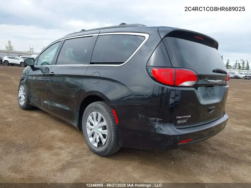 2017 Chrysler Pacifica Lx VIN: 2C4RC1CG8HR689025 Lot: 12346955