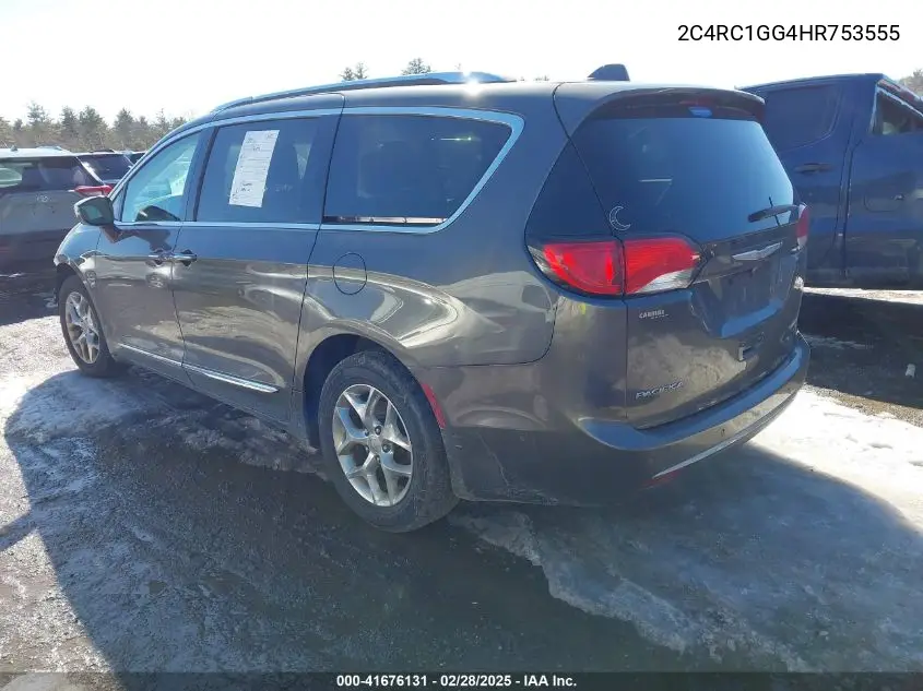 2017 Chrysler Pacifica Limited VIN: 2C4RC1GG4HR753555 Lot: 41676131