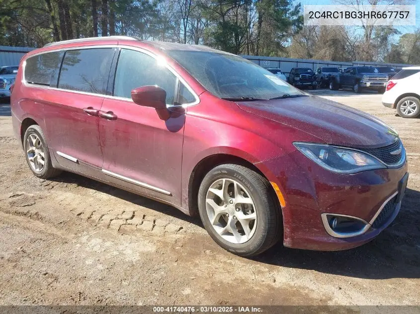 2017 Chrysler Pacifica Touring-L VIN: 2C4RC1BG3HR667757 Lot: 41740476