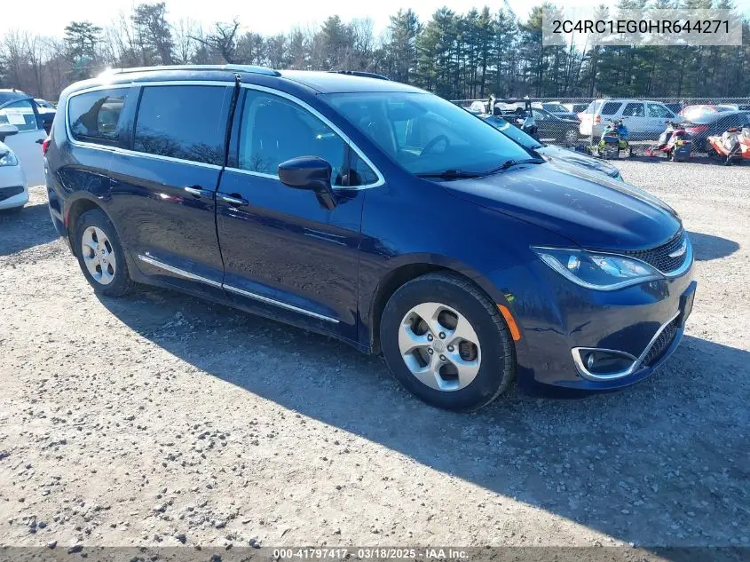 2017 Chrysler Pacifica Touring-L Plus VIN: 2C4RC1EG0HR644271 Lot: 41797417