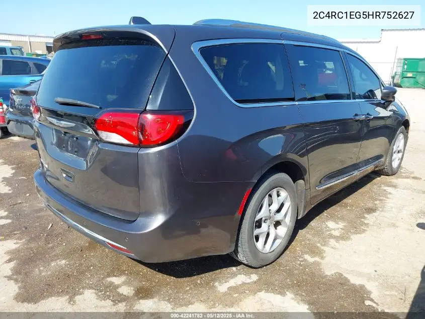 2017 Chrysler Pacifica Touring-L Plus VIN: 2C4RC1EG5HR752627 Lot: 42241782