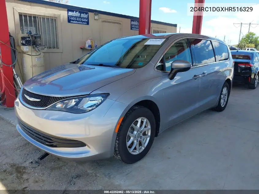 2017 Chrysler Pacifica Touring VIN: 2C4RC1DGXHR516329 Lot: 42252462