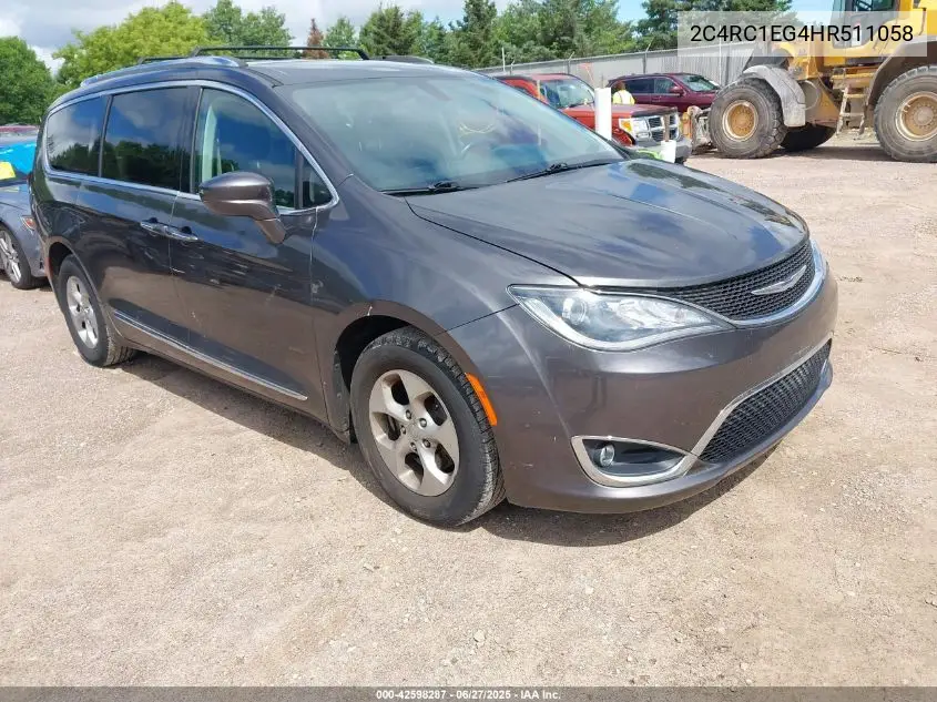 2017 Chrysler Pacifica Touring-L Plus VIN: 2C4RC1EG4HR511058 Lot: 42598287