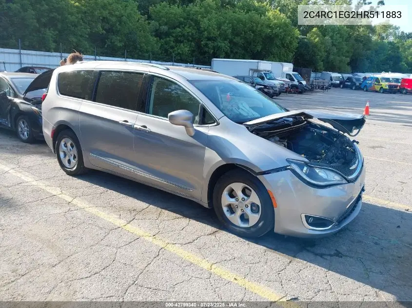 2c4rc1eg2hr511883 2C4RC1EG2HR511883 2017 Chrysler Pacifica Touring-L Plus