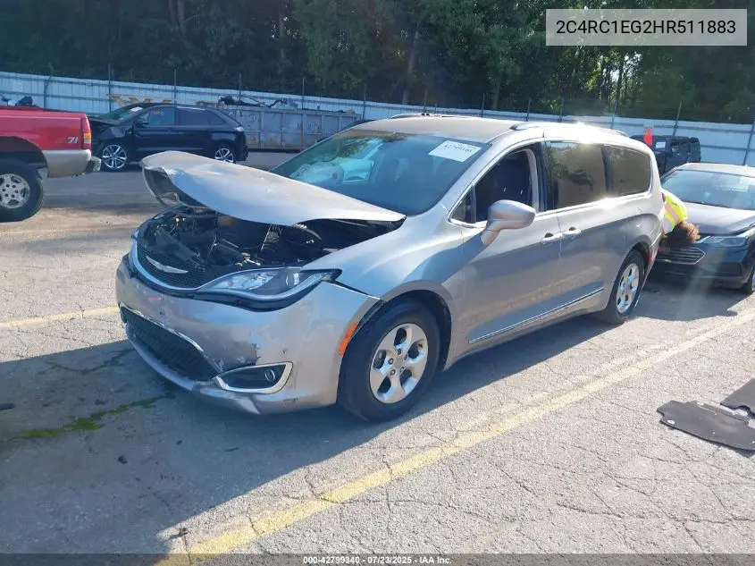 2c4rc1eg2hr511883 2C4RC1EG2HR511883 2017 Chrysler Pacifica Touring-L Plus