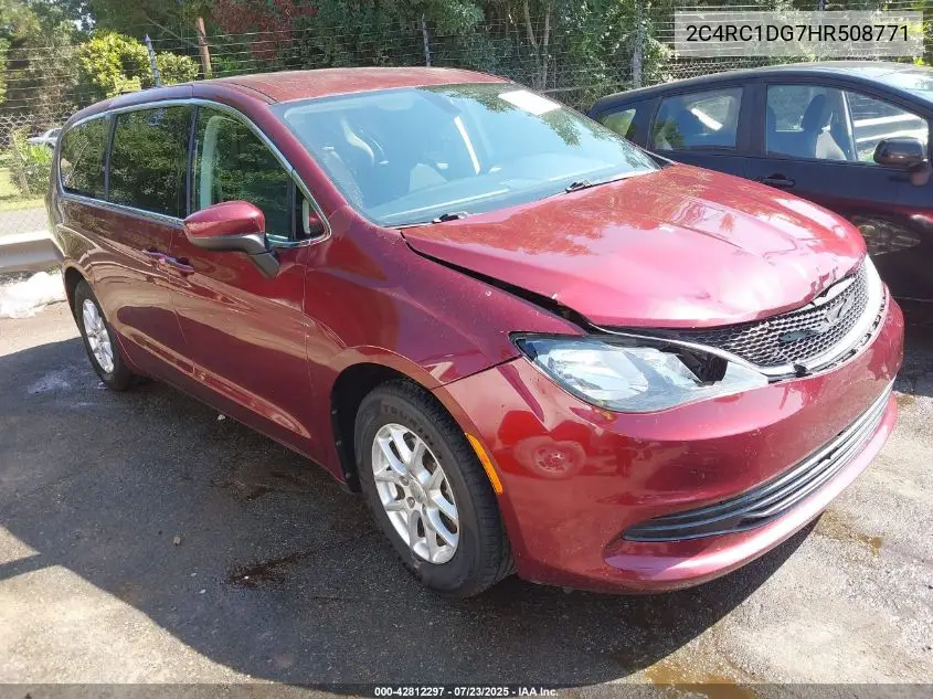 2C4RC1DG7HR508771 2017 Chrysler Pacifica Touring