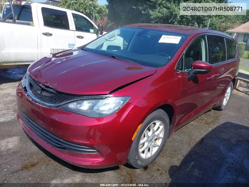 2C4RC1DG7HR508771 2017 Chrysler Pacifica Touring