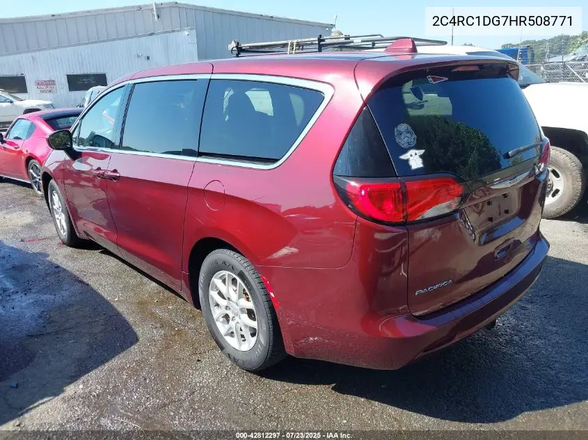 2C4RC1DG7HR508771 2017 Chrysler Pacifica Touring