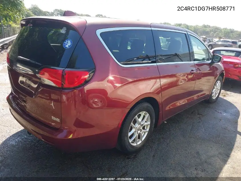 2C4RC1DG7HR508771 2017 Chrysler Pacifica Touring