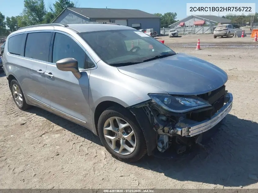 2c4rc1bg2hr756722 2C4RC1BG2HR756722 2017 Chrysler Pacifica Touring-L