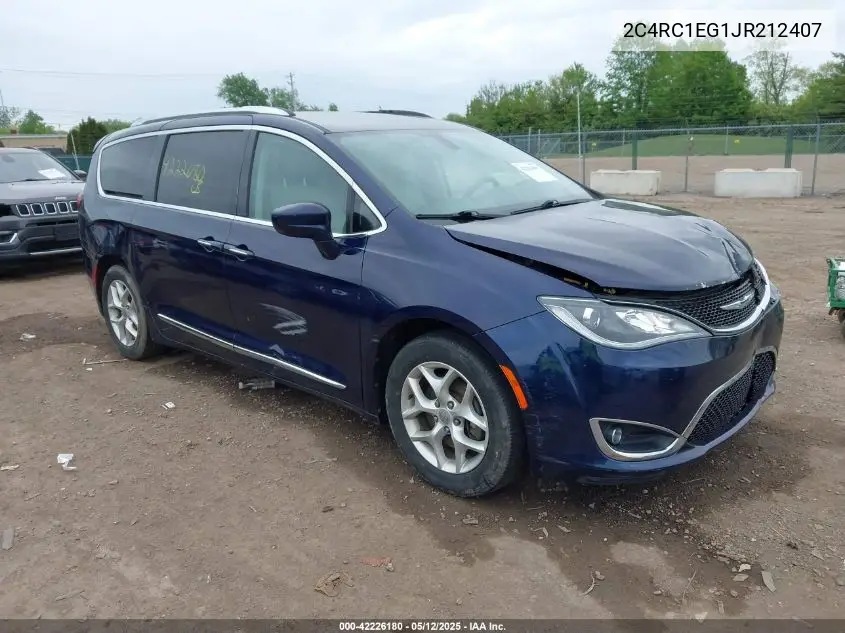2018 Chrysler Pacifica Touring L Plus VIN: 2C4RC1EG1JR212407 Lot: 42226180