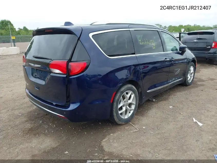 2018 Chrysler Pacifica Touring L Plus VIN: 2C4RC1EG1JR212407 Lot: 42226180