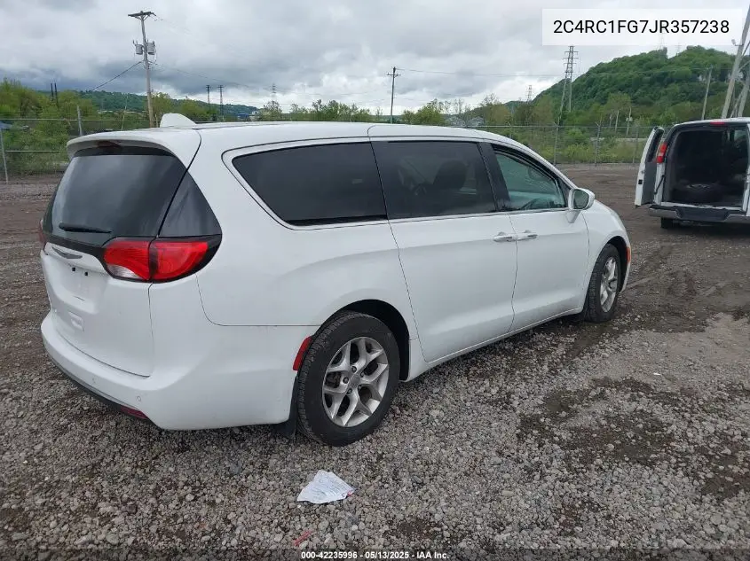 2018 Chrysler Pacifica Touring Plus VIN: 2C4RC1FG7JR357238 Lot: 42235996