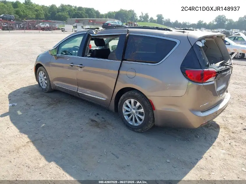 2018 Chrysler Pacifica Touring VIN: 2C4RC1DGXJR148937 Lot: 42607029