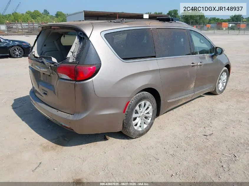 2018 Chrysler Pacifica Touring VIN: 2C4RC1DGXJR148937 Lot: 42607029