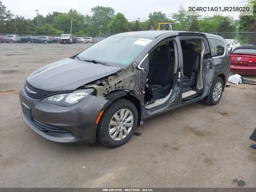 2018 Chrysler Pacifica L VIN: 2C4RC1AG1JR258020 Lot: 42610125
