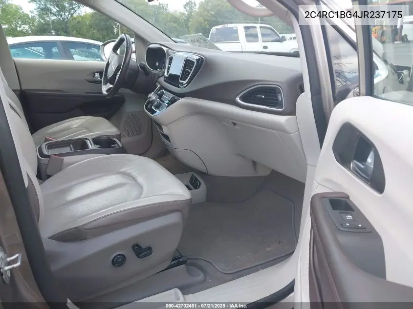 2018 Chrysler Pacifica Touring L VIN: 2C4RC1BG4JR237175 Lot: 42702451