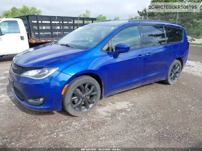 2019 Chrysler Pacifica Touring L Plus VIN: 2C4RC1EG0KR508195 Lot: 42612093