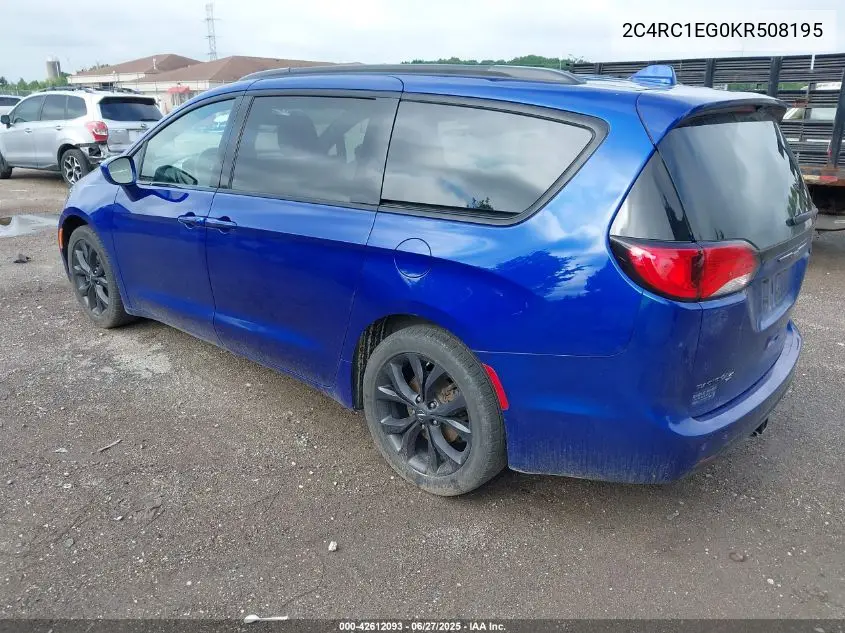 2019 Chrysler Pacifica Touring L Plus VIN: 2C4RC1EG0KR508195 Lot: 42612093