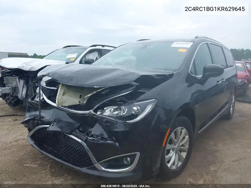 2019 Chrysler Pacifica Touring L VIN: 2C4RC1BG1KR629645 Lot: 42616915