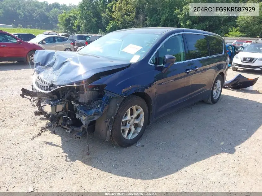 2019 Chrysler Pacifica Touring Plus VIN: 2C4RC1FG9KR587929 Lot: 42619381