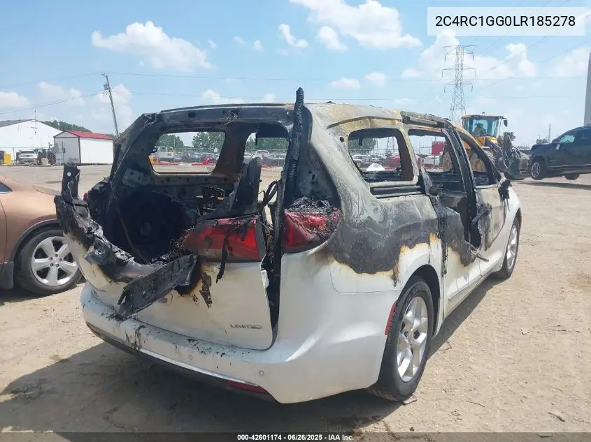 2020 Chrysler Pacifica Limited VIN: 2C4RC1GG0LR185278 Lot: 42601174