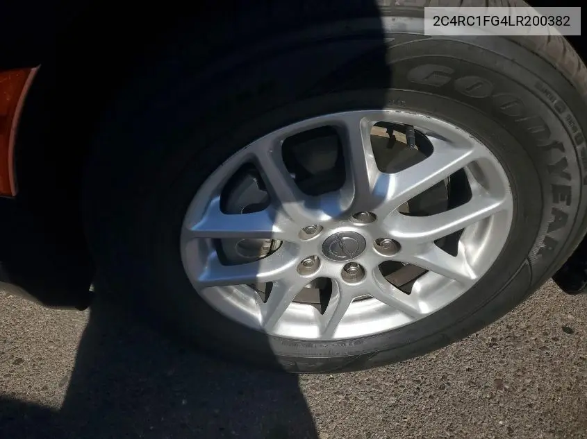 2020 Chrysler Pacifica Touring VIN: 2C4RC1FG4LR200382 Lot: 42615404