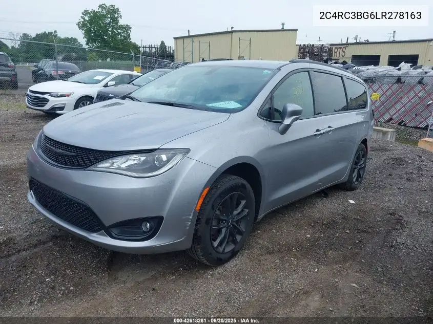 2020 Chrysler Pacifica Touring L VIN: 2C4RC3BG6LR278163 Lot: 42618281