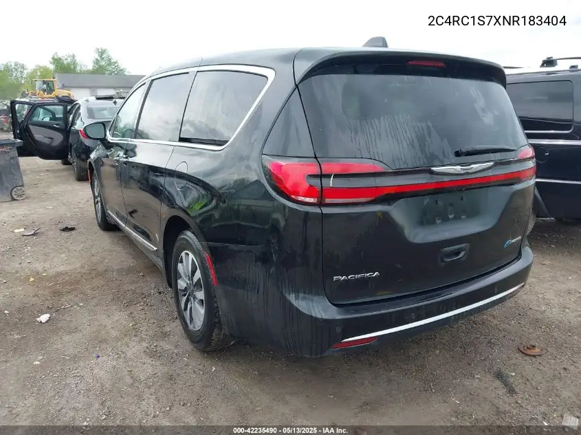 2022 Chrysler Pacifica Hybrid Limited VIN: 2C4RC1S7XNR183404 Lot: 42235490