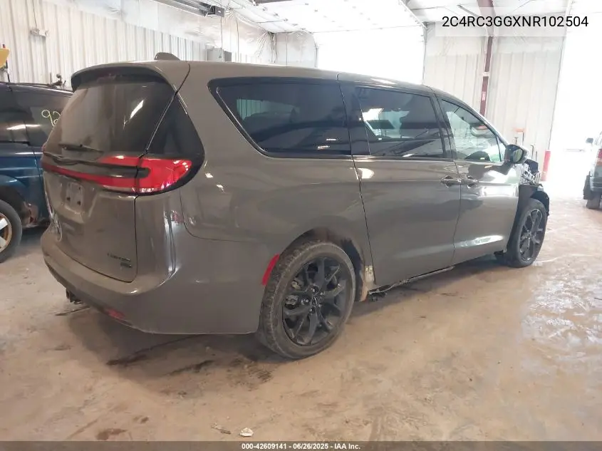 2022 Chrysler Pacifica Limited Awd VIN: 2C4RC3GGXNR102504 Lot: 42609141