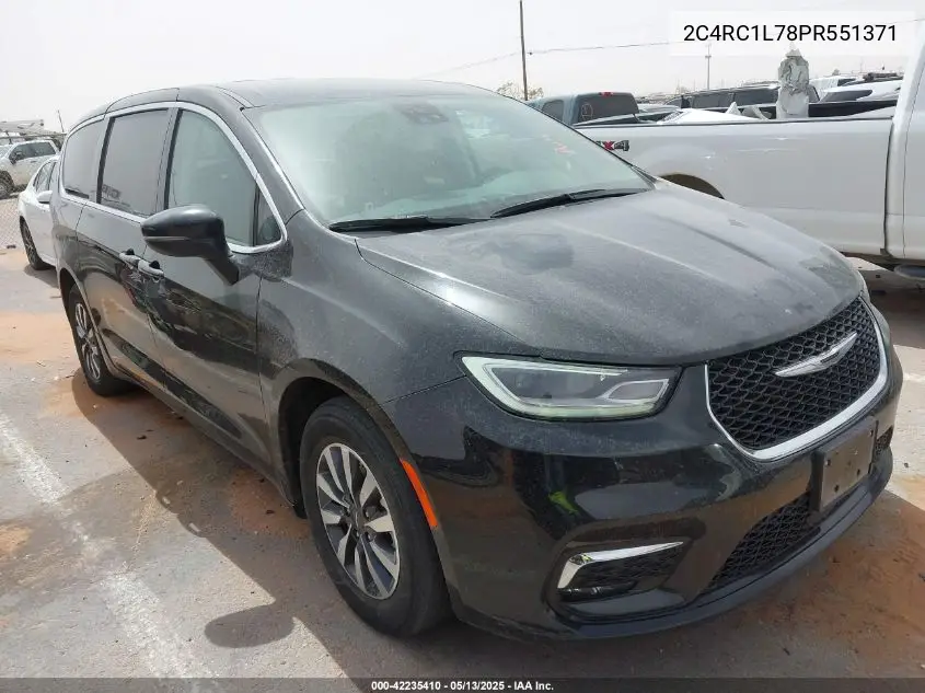 2023 Chrysler Pacifica Hybrid Touring L VIN: 2C4RC1L78PR551371 Lot: 42235410