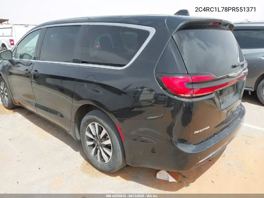 2023 Chrysler Pacifica Hybrid Touring L VIN: 2C4RC1L78PR551371 Lot: 42235410