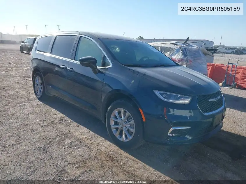 2023 Chrysler Pacifica Touring L Awd VIN: 2C4RC3BG0PR605159 Lot: 42241175