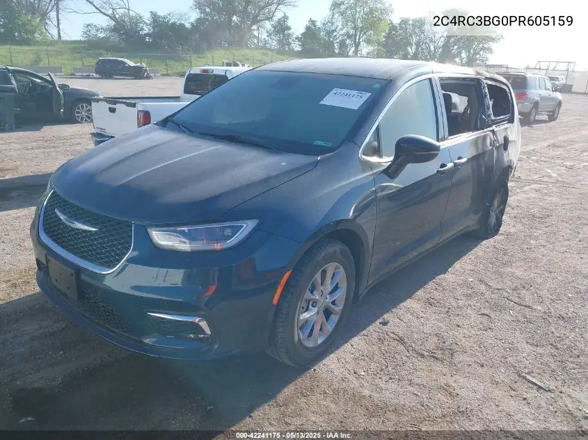 2023 Chrysler Pacifica Touring L Awd VIN: 2C4RC3BG0PR605159 Lot: 42241175