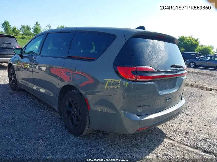 2023 Chrysler Pacifica Hybrid Limited VIN: 2C4RC1S71PR569860 Lot: 42600542