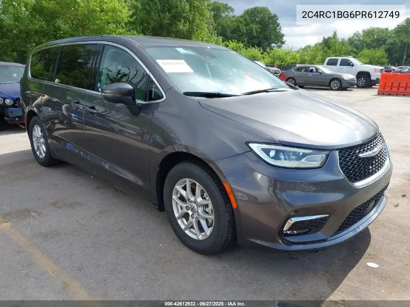 2023 Chrysler Pacifica Touring L VIN: 2C4RC1BG6PR612749 Lot: 42612932