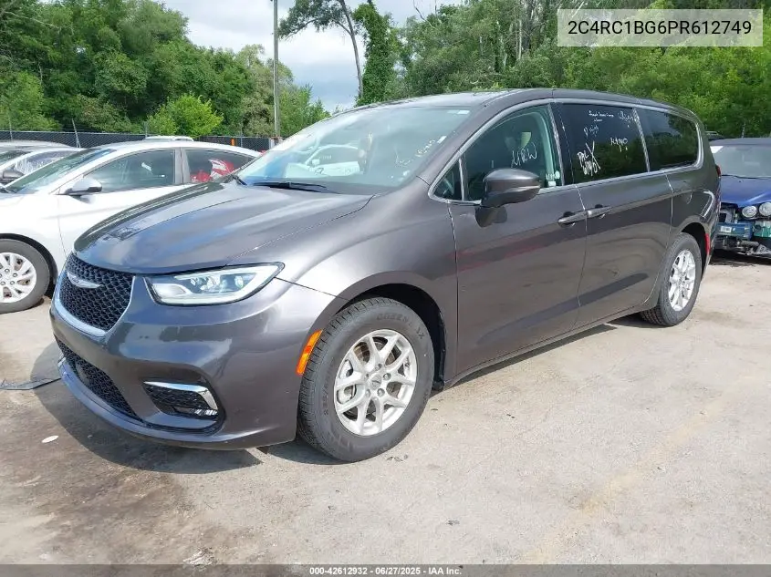 2023 Chrysler Pacifica Touring L VIN: 2C4RC1BG6PR612749 Lot: 42612932