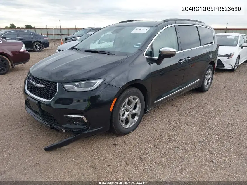 2023 Chrysler Pacifica Limited VIN: 2C4RC1GG9PR623690 Lot: 42613573