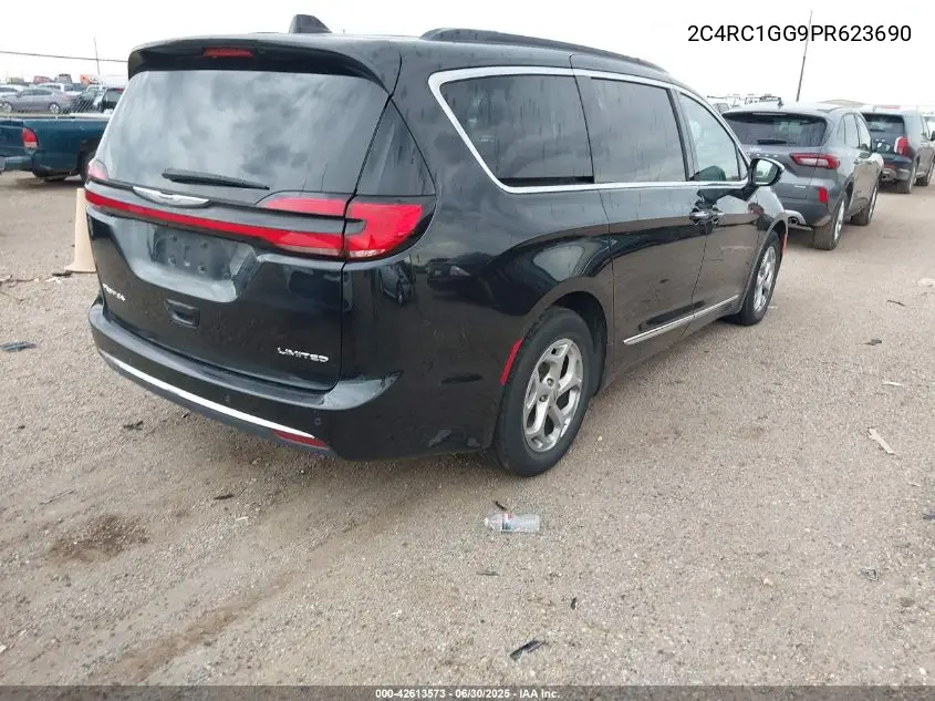 2023 Chrysler Pacifica Limited VIN: 2C4RC1GG9PR623690 Lot: 42613573