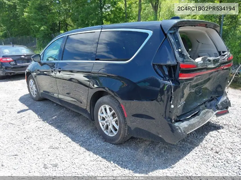 2023 Chrysler Pacifica Touring L VIN: 2C4RC1BG2PR534194 Lot: 42613934